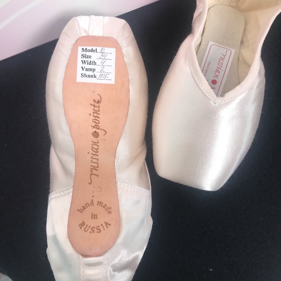 Russian Pointe Shoes Russian Pointe Brand New Pointe Shoes Poshmark